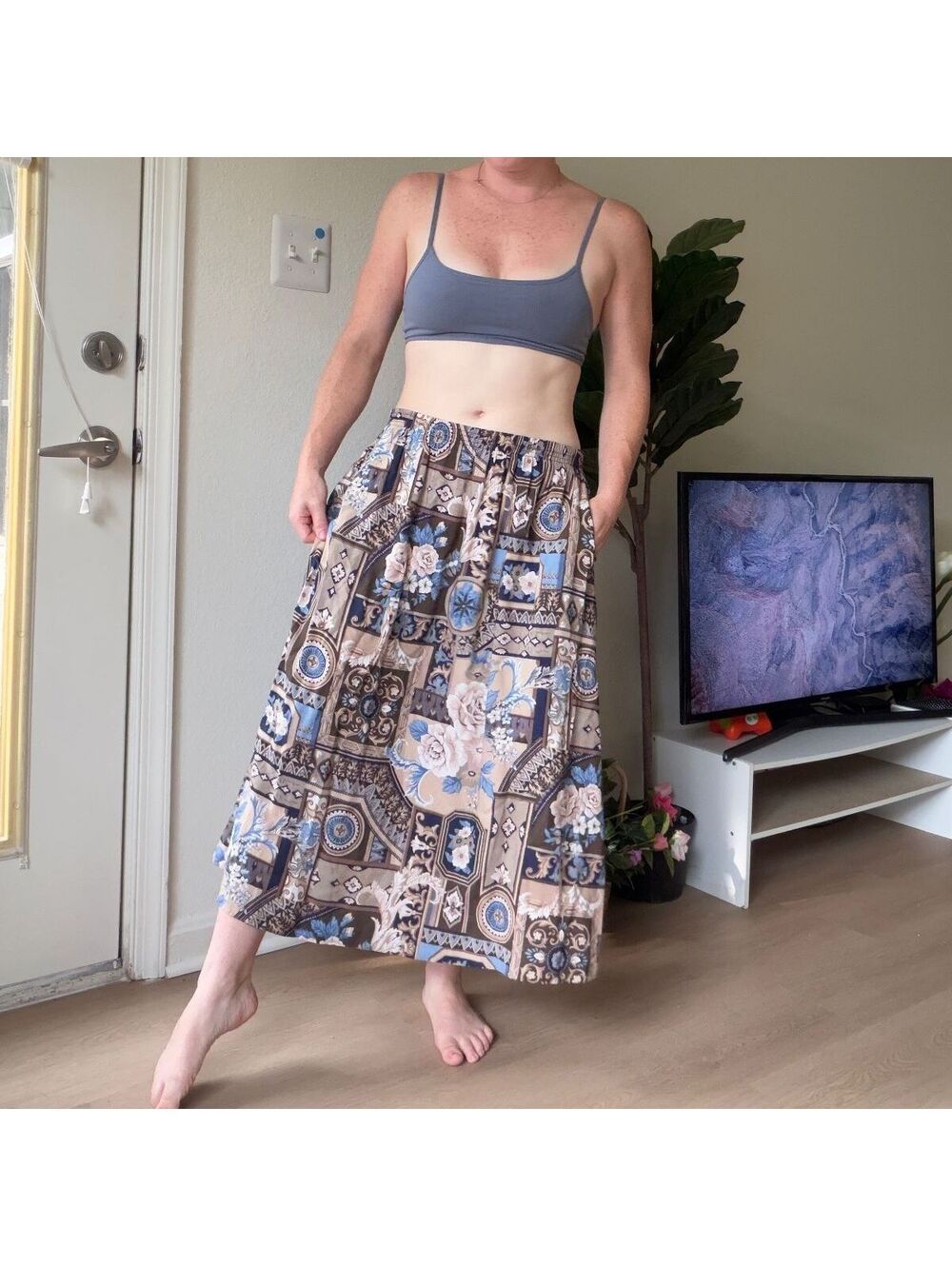 Vintage 90s maxi skirt